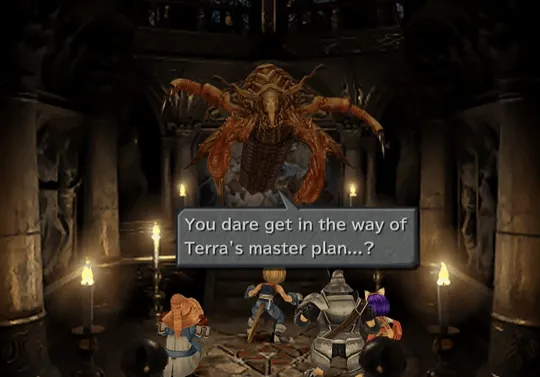 Thumbnail of the video showing the boss battle against Taharka