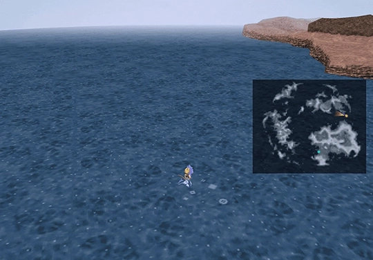 Chocobo Dive Spot location