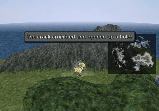 Chocobo Mountain Crack #1