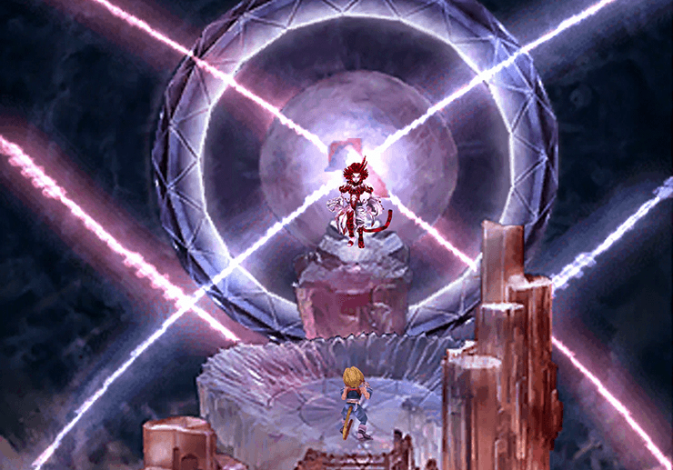 Final battle against Trance Kuja