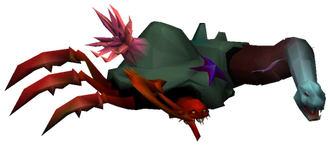 Acrophies enemy model from Final Fantasy VII
