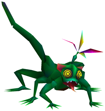 Bagrisk enemy model from Final Fantasy VII