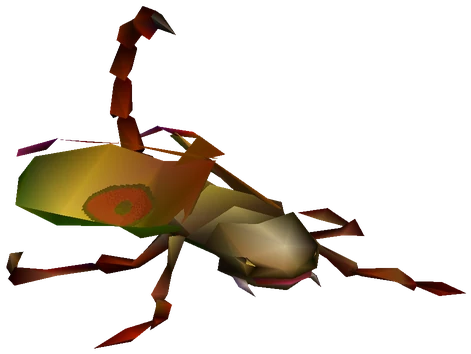Bizarre Bug enemy model from Final Fantasy VII