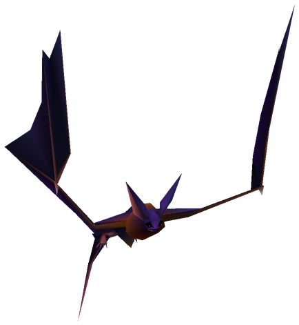Black Bat enemy model from Final Fantasy VII