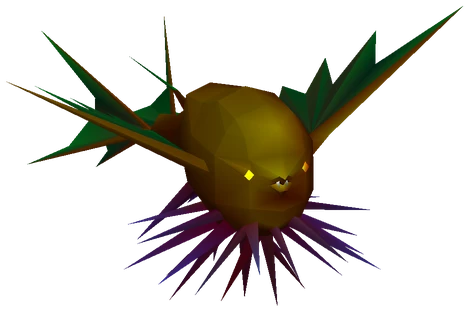Bloatfloat enemy model from Final Fantasy VII