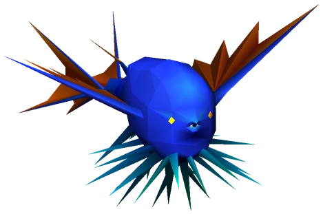 Blugu enemy model from Final Fantasy VII