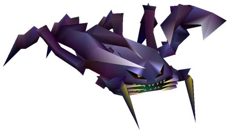 Castanets enemy model from Final Fantasy VII
