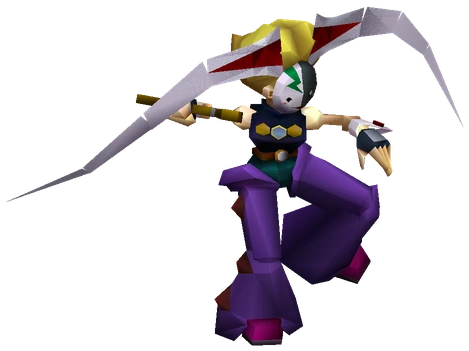 Christopher enemy model from Final Fantasy VII