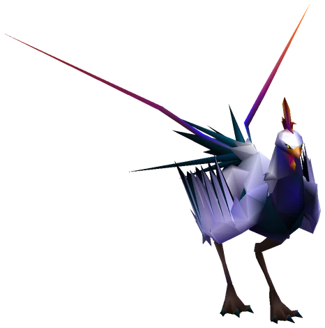 Cokatolis enemy model from Final Fantasy VII