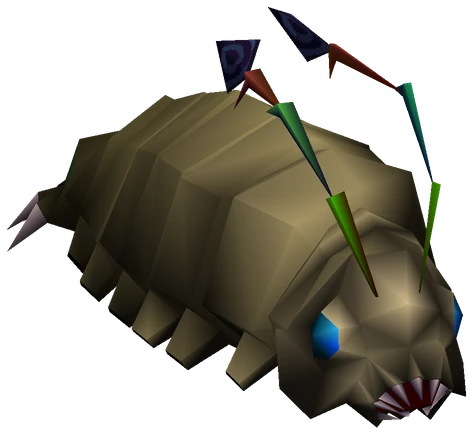 Crysales enemy model from Final Fantasy VII