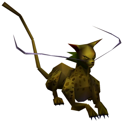 Cuahl enemy model from Final Fantasy VII