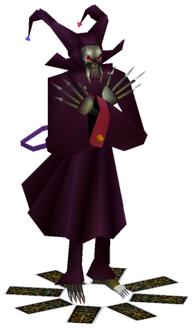 Death Dealer enemy model from Final Fantasy VII