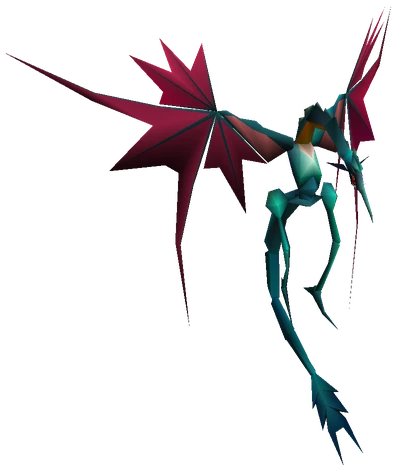 Deenglow enemy model from Final Fantasy VII