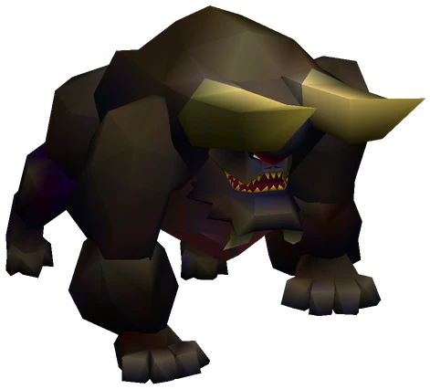 Dual Horn enemy model from Final Fantasy VII