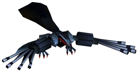 Eagle Gun enemy model from Final Fantasy VII