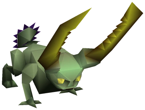 Edgehead enemy model from Final Fantasy VII