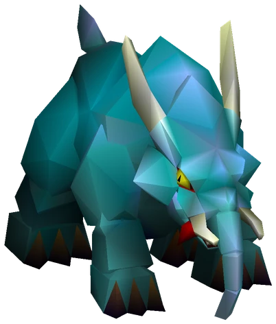 Elfadunk enemy model from Final Fantasy VII