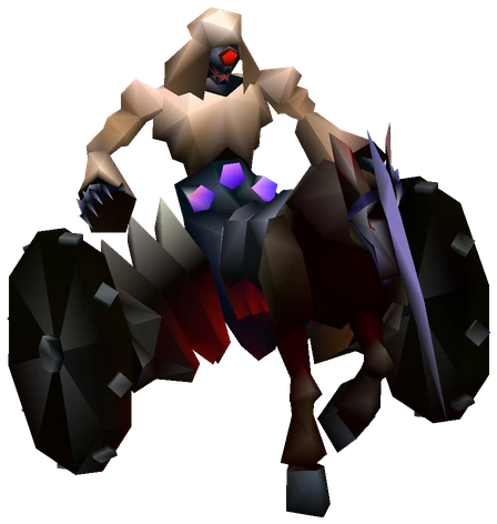 Eligor enemy model from Final Fantasy VII