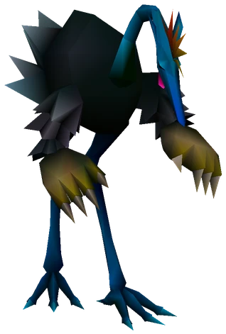 Epiolnis enemy model from Final Fantasy VII