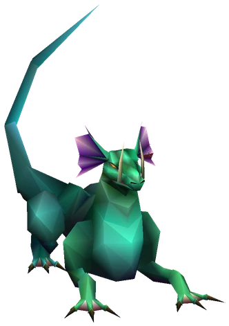 Gagighandi enemy model from Final Fantasy VII