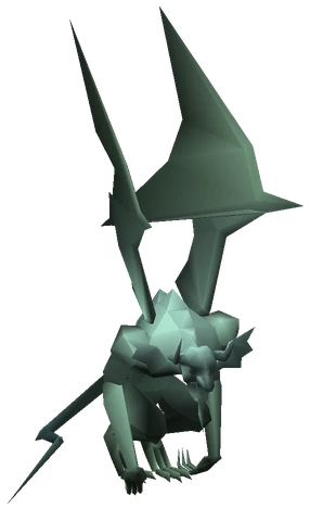 Gargoyle enemy model from Final Fantasy VII