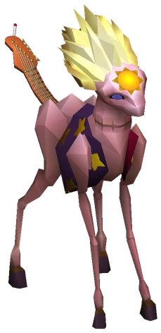 Gighee enemy model from Final Fantasy VII