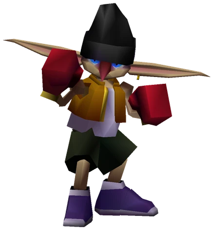 Goblin enemy model from Final Fantasy VII