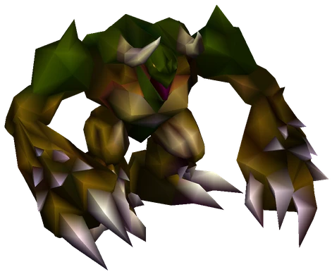 Grand Horn enemy model from Final Fantasy VII