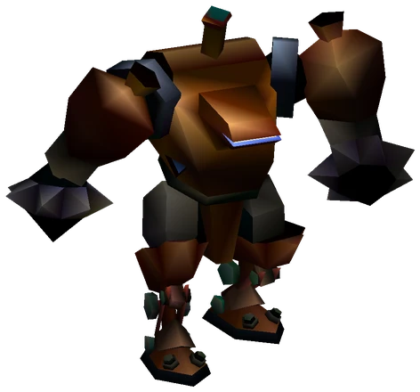 Guardian enemy model from Final Fantasy VII
