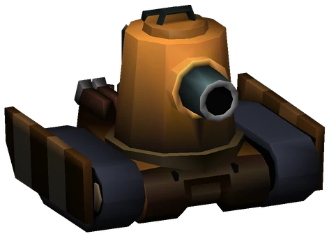 Gun Carrier enemy model from Final Fantasy VII