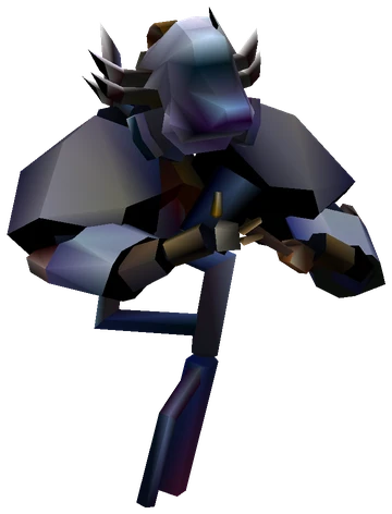 Hammer Blaster enemy model from Final Fantasy VII