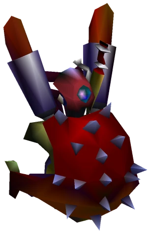Hard Attacker enemy model from Final Fantasy VII