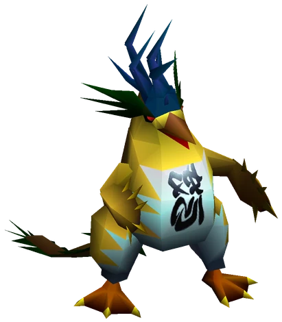 Headbomber enemy model from Final Fantasy VII