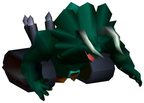 Heavy Tank enemy model from Final Fantasy VII