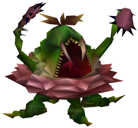 Ho-chu enemy model from Final Fantasy VII