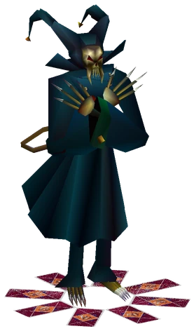 Joker enemy model from Final Fantasy VII