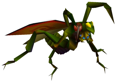 Kimara Bug enemy model from Final Fantasy VII