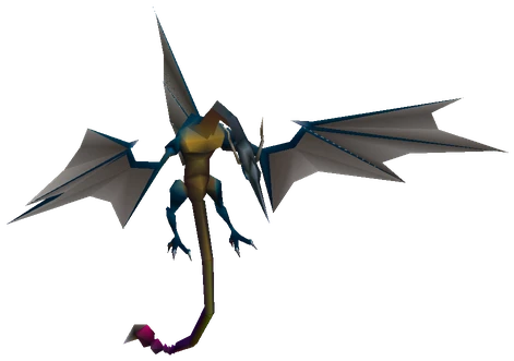 Lessaloploth enemy model from Final Fantasy VII