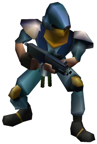 MP enemy model from Final Fantasy VII
