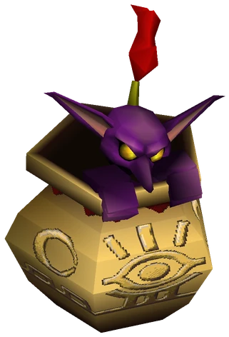 Magic Pot enemy model from Final Fantasy VII