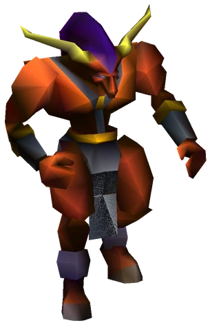 Magnade enemy model from Final Fantasy VII