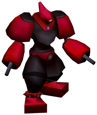 Mighty Grunt enemy model from Final Fantasy VII