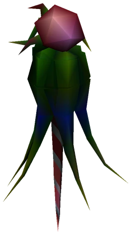 Mono Drive enemy model from Final Fantasy VII