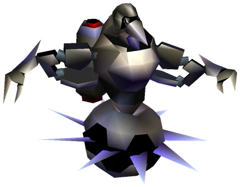 Moth Slasher enemy model from Final Fantasy VII