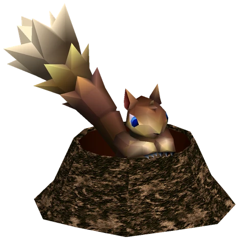 Mu enemy model from Final Fantasy VII