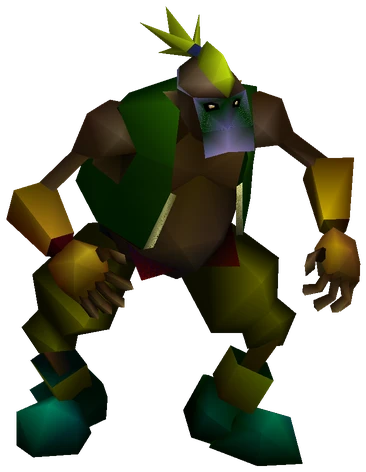 Prowler enemy model from Final Fantasy VII