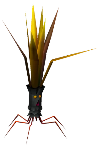 Razor Weed enemy model from Final Fantasy VII