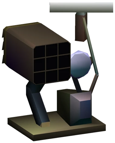 Rocket Launcher enemy model from Final Fantasy VII