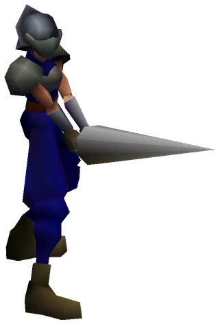 SOLDIER:3rd enemy model from Final Fantasy VII