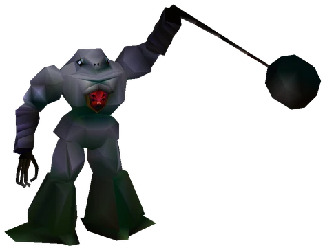Screamer enemy model from Final Fantasy VII
